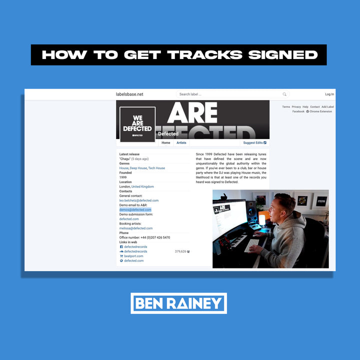 Ben Rainey Producer Blueprint